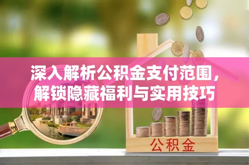黄南深入解析公积金支付范围，解锁隐藏福利与实用技巧