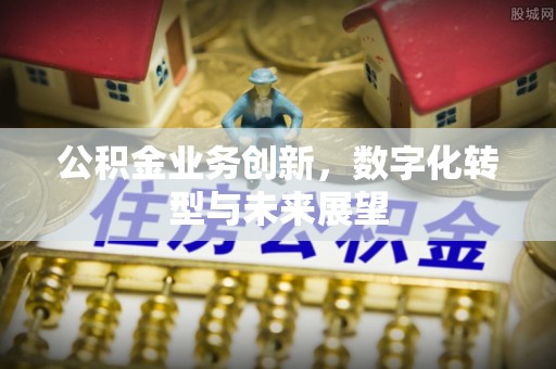 黄南公积金业务创新，数字化转型与未来展望